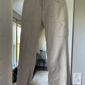 Anthropologie women’s Casual Pants in Cream- 31